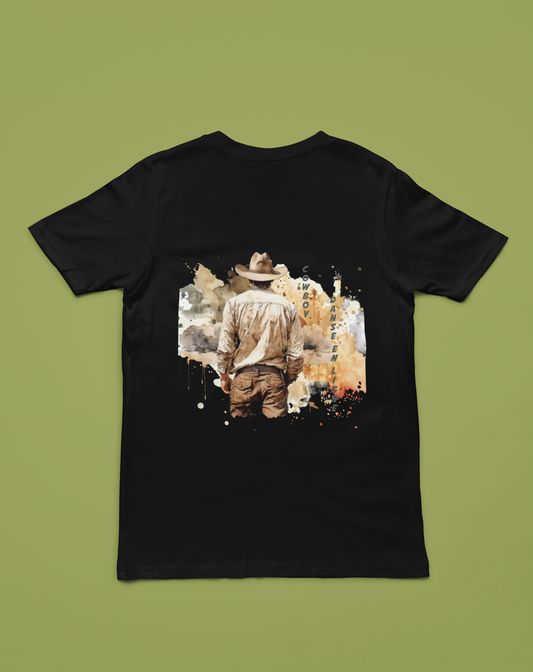Cowboy Danse en Ligne - Silhouette