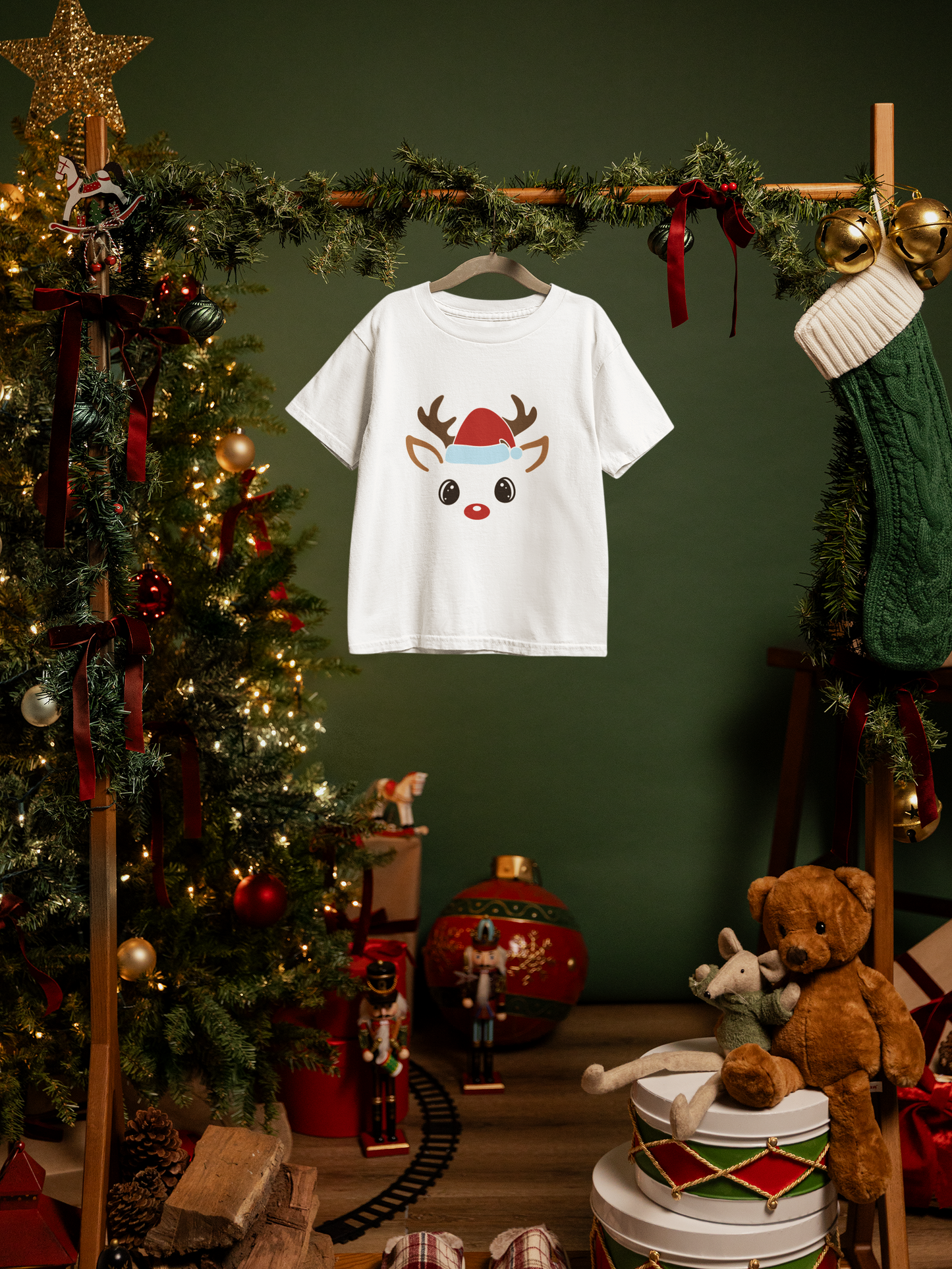 Famille Renne Personnalisé