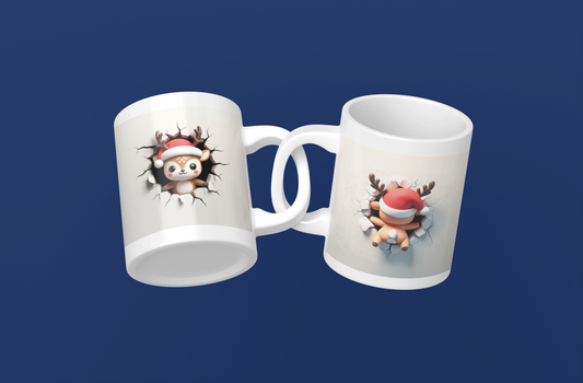 Tasse Petit Renne des Fêtes