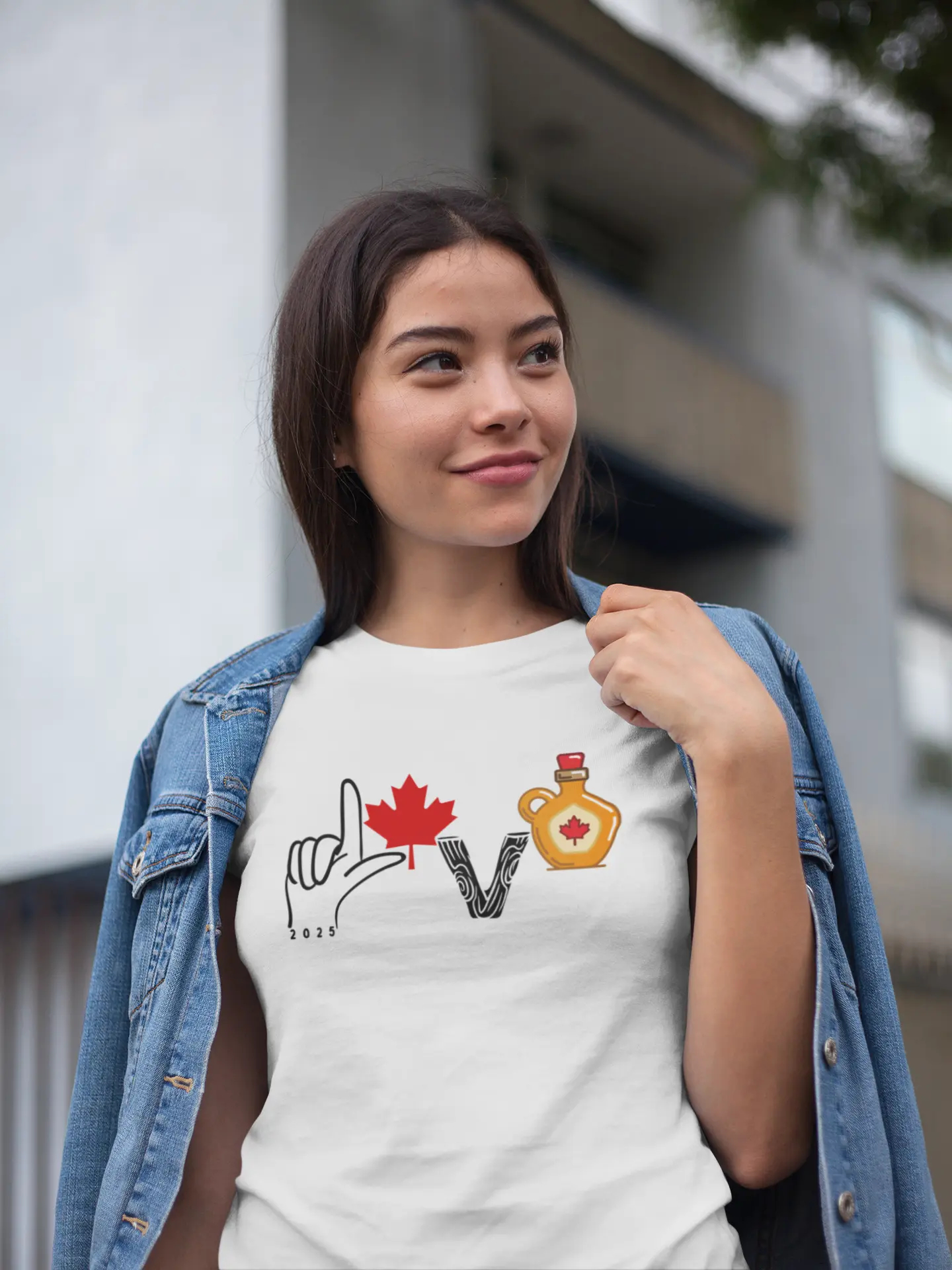 T-shirt Je love mon Canada La Boutique à Chichi