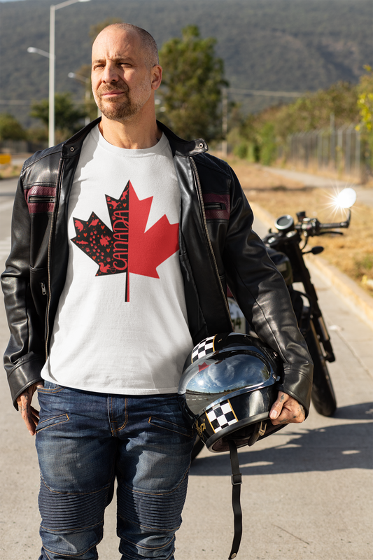 T-shirt feuille d'érable